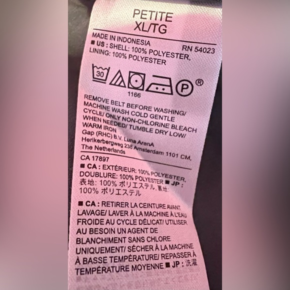 Banana Republic Factory Pleated Tie Waist Sleeveless Top - Picture 6 of 6